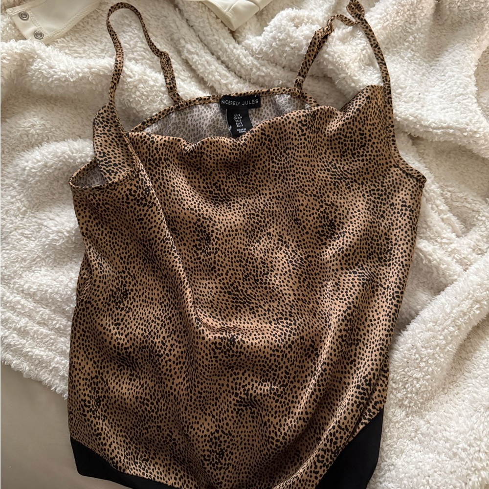Animal Print Bodysuit